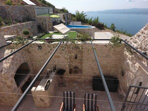 Property grounds - Mountain Stone Villa with pool (Stanići)