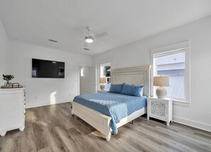 4 bedrooms, iron/ironing board, travel cot, free WiFi