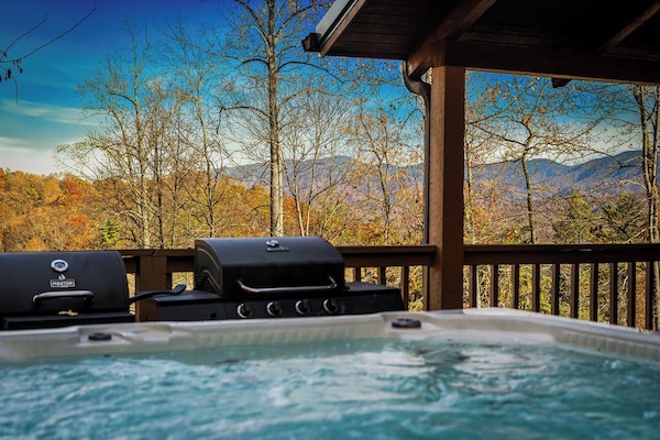 Idromassaggio all'aperto