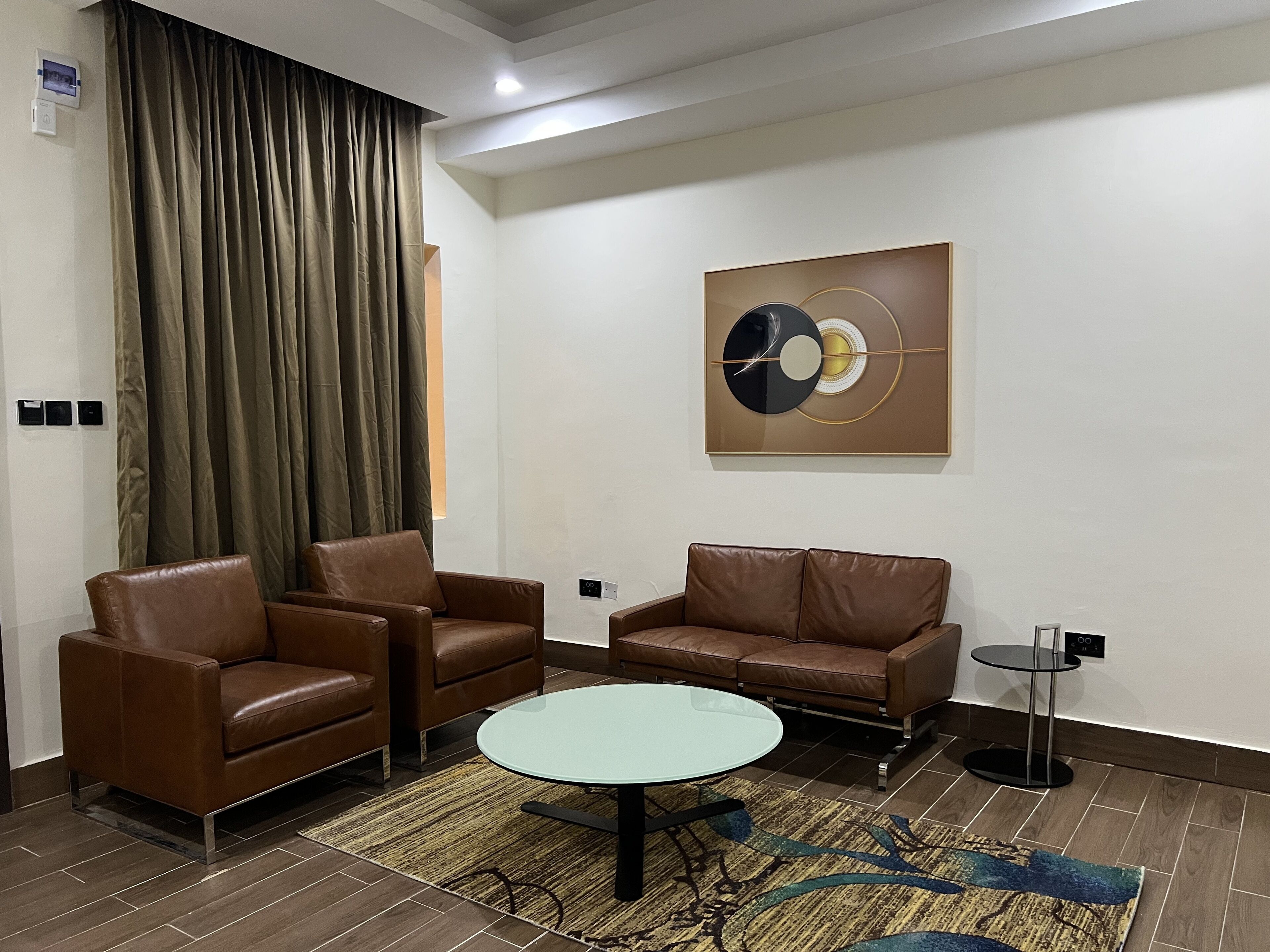 Luxury Studio Suite | Living area | 43-inch Smart TV with digital channels, Netflix, streaming services