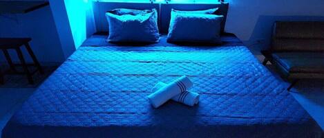 1 chambre, fer et planche à repasser, lit parapluie, Wi-Fi gratuit