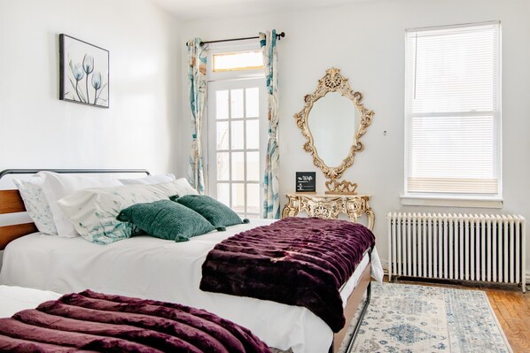 2 間睡房、書桌、熨斗/熨衫板、免費 Wi-Fi