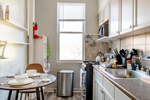 Fridge, microwave, oven, stovetop - 2 Bedrooms at the heart of the City! Sun Filled & Comfortable! (Washington DC)
