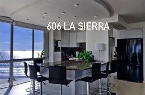 Fridge, microwave, oven, stovetop - Beachfront Coronado Shores Condo adjacent Hotel Del Coronado (Coronado)