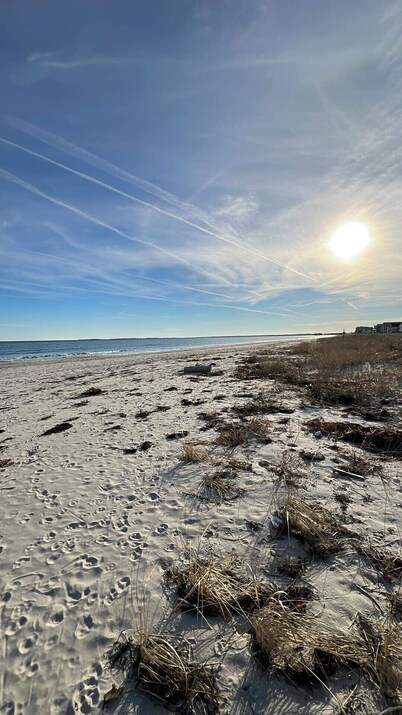 Beach Bunker Minute Walk To Beach and Pier at Old Orchard Family-Friendly Cozy