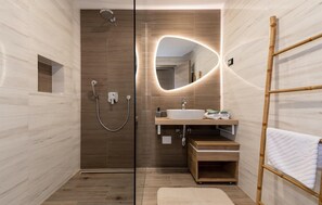 Shower, hair dryer