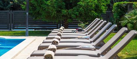 Una piscina climatizada