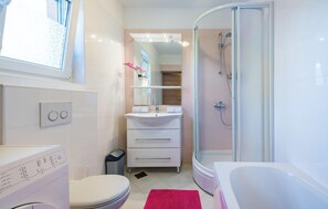 Shower, hair dryer