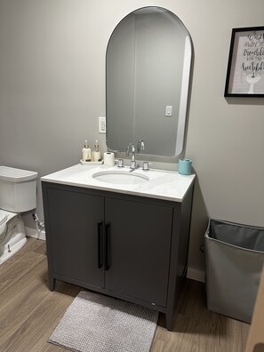 Hair dryer, towels, soap, toilet paper - Madisons place, a newly remodeled duplex is 5 mins away from OSF and Carle hosp
 (Peoria)