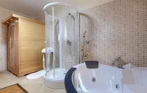 Shower, hair dryer