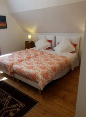 3 chambres, draps fournis