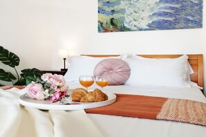 2 slaapkamers, een strijkplank/strijkijzer, wifi, beddengoed