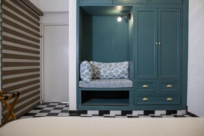Design tweepersoonskamer, 1 slaapkamer | 1 slaapkamer, hypoallergeen beddengoed, donsdekens, gratis wifi