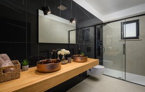Shower, hair dryer - Stunning home in Labin - Rabac (Labin - Rabac)
