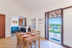 Dining - La Casa Azzurra with shared Pool (Tertenia)