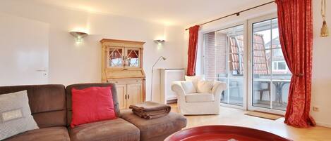 TV, DVD player, stereo