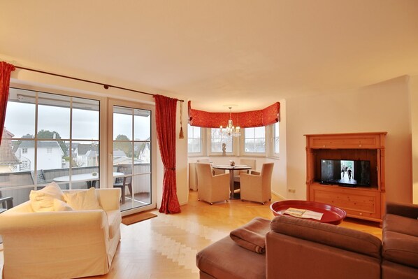 TV, DVD player, stereo - Kurparkresidenz-timmendorfer Strand Appartement 31 - Kurparkresidenz Timmendorfer Strand (Timmendorfer Strand)