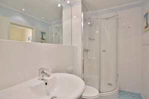 Shower, hair dryer