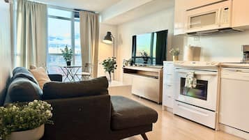 Suite Deluxe | Área de sala de estar