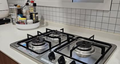 Clean and spacious 1BR in a quite area yet 10 minutes to the city center