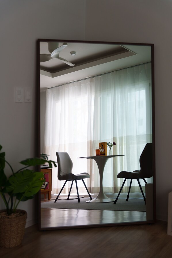 Interior - Clean and spacious 1BR in a quite area yet 10 minutes to the city center (Daegu)