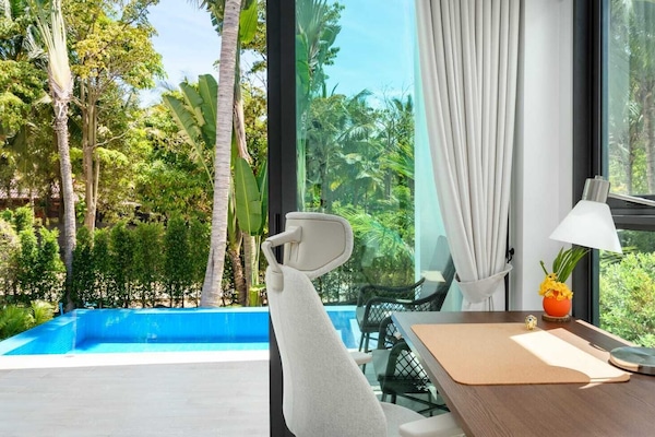 Honeymoon Villa, 1 Bedroom | Premium bedding, in-room safe, desk, blackout drapes