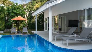 Executive-villa | Udsigt fra balkon