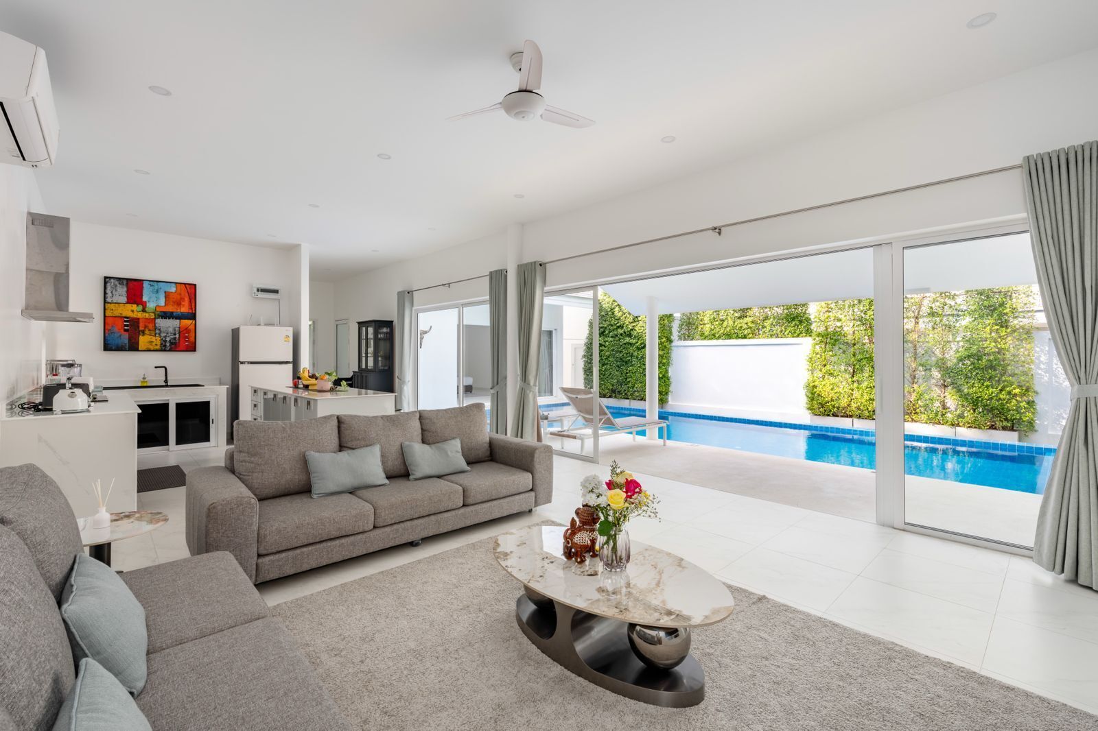 Villa – executive | Oppholdsområde | Smart-TV