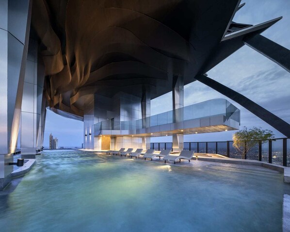 Pemandangan dari properti