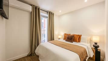2 chambres, fer et planche Ă repasser, Wi-Fi gratuit, draps fournis