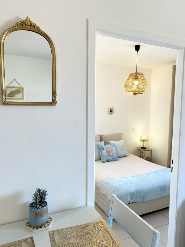 1 Schlafzimmer, Bügeleisen/Bügelbrett, Bettwäsche