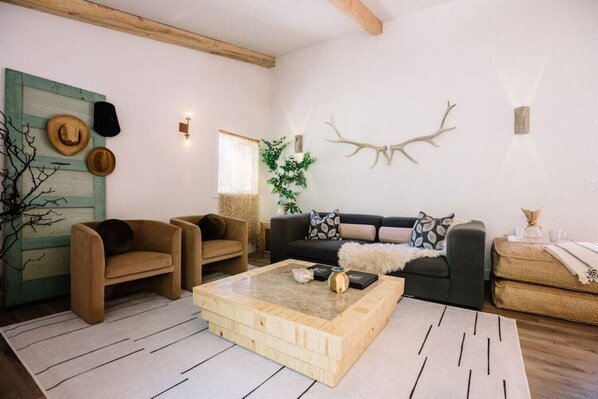 TV, fireplace, video games, stereo