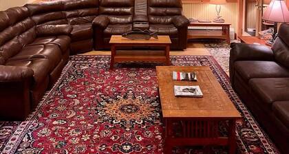 Well accommodated lakeside lodge with ITS trail access near West Forks, Maine.