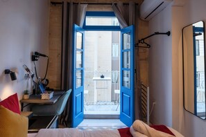 Deluxe kamer | Uitzicht vanaf balkon