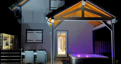 Chalet Climontaine avec spa en Alsace pour 6 personnes