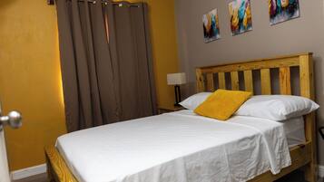 Familienapartment | 1 Schlafzimmer, Bügeleisen/Bügelbrett, kostenloses WLAN, Bettwäsche
