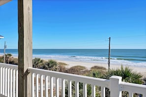 On the beach - Oceanfront 4BR, Pool & Elevator | Surf City Beach (Surf City)