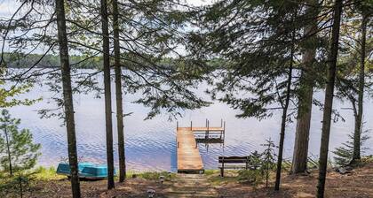 Fun Lake Home Near Trails, Ice Fishing, Private Setting, Dogs OK