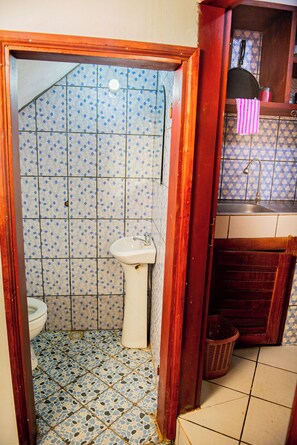Towels, soap, toilet paper