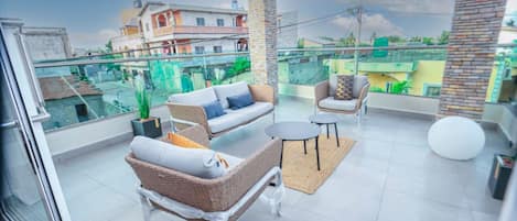 Deluxe appartement | Balkon