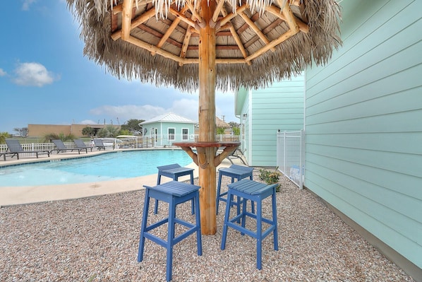 Una piscina climatizada