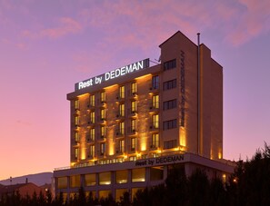 Façade de l’hébergement