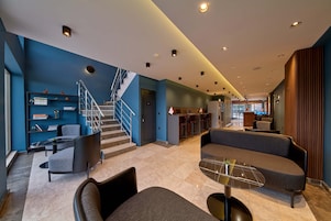 Sala de estar en el lobby