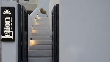 Majoituspaikan julkisivu