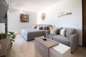 Iron/ironing board, free WiFi, bed sheets - Apartments near 5th Avenue with Rooftop Ocean View (Playa del Carmen)