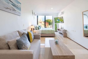 Superior Studio, Balcony, Sea View - Apartments near 5th Avenue with Rooftop Ocean View (Playa del Carmen)