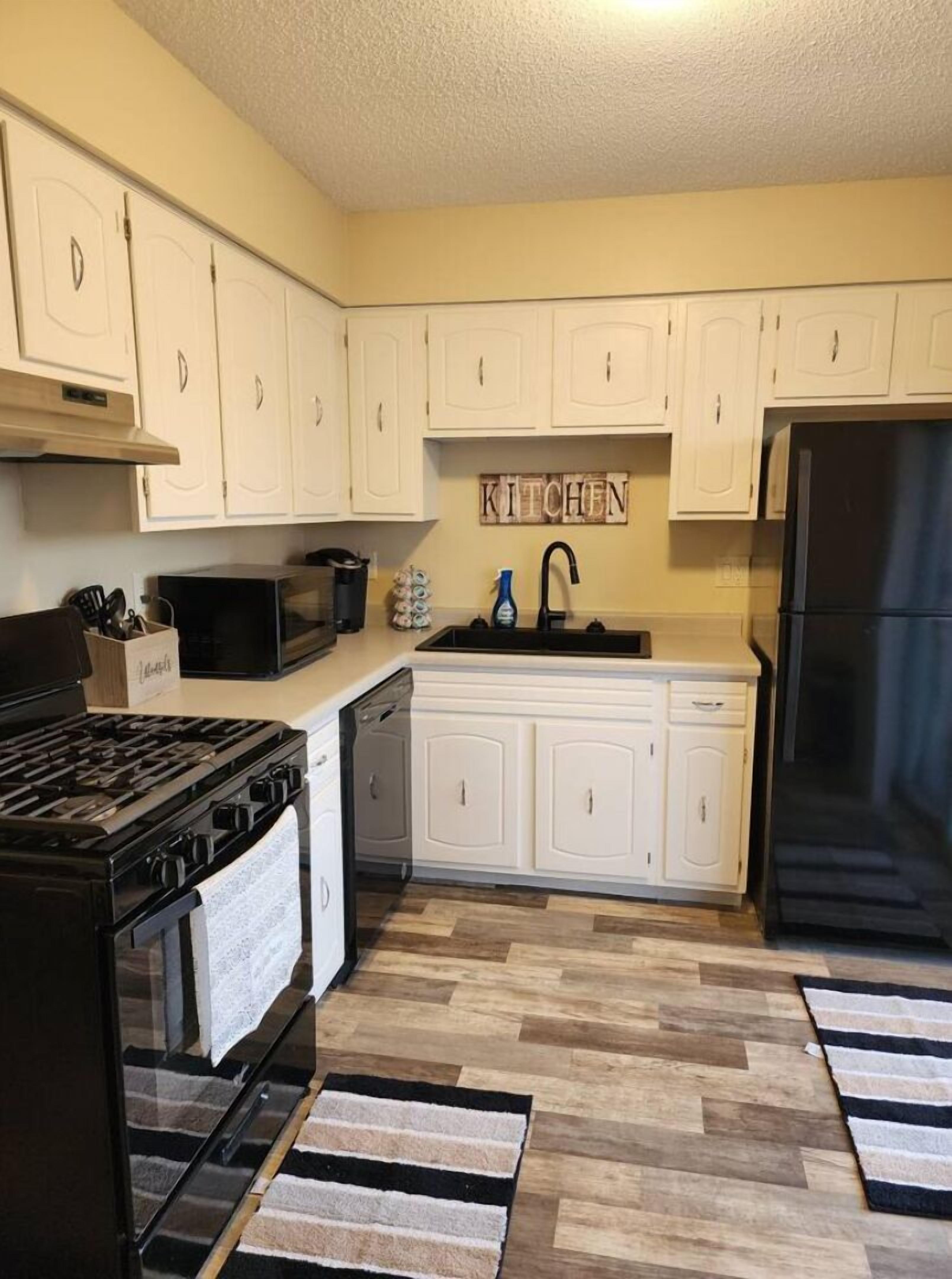 Cozy 3 bedroom 1 bath home close to airport and minutes from highway.