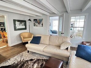 TV connectée, cheminée