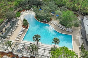 Pool - "Seaglass" Watersound home with Golf Cart, Pool, and Private Beach (Santa Rosa Beach)