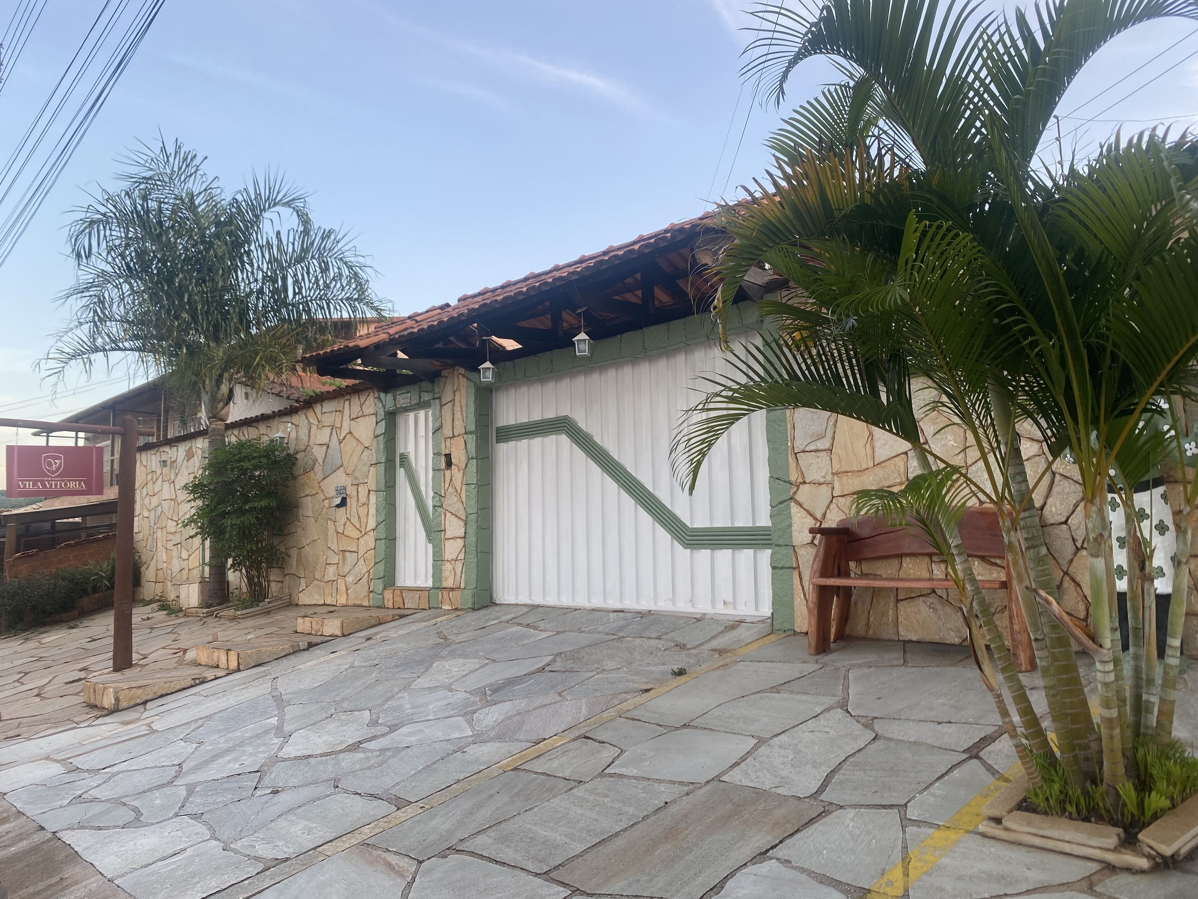 Fachada da propriedade